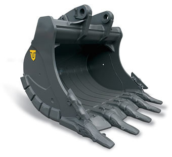 HDV rock bucket